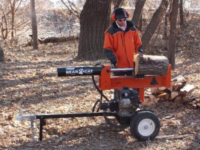 New Log Splitter Added to ECHO Bear Cat Line Image